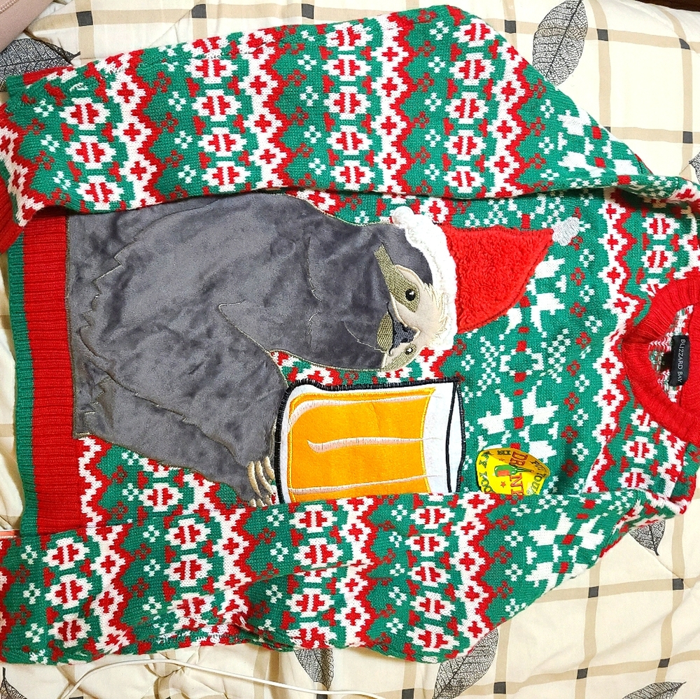 Men ugly Christmas sweater